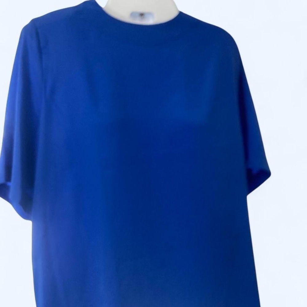 Royal Blue Blouse NWT L Nicola